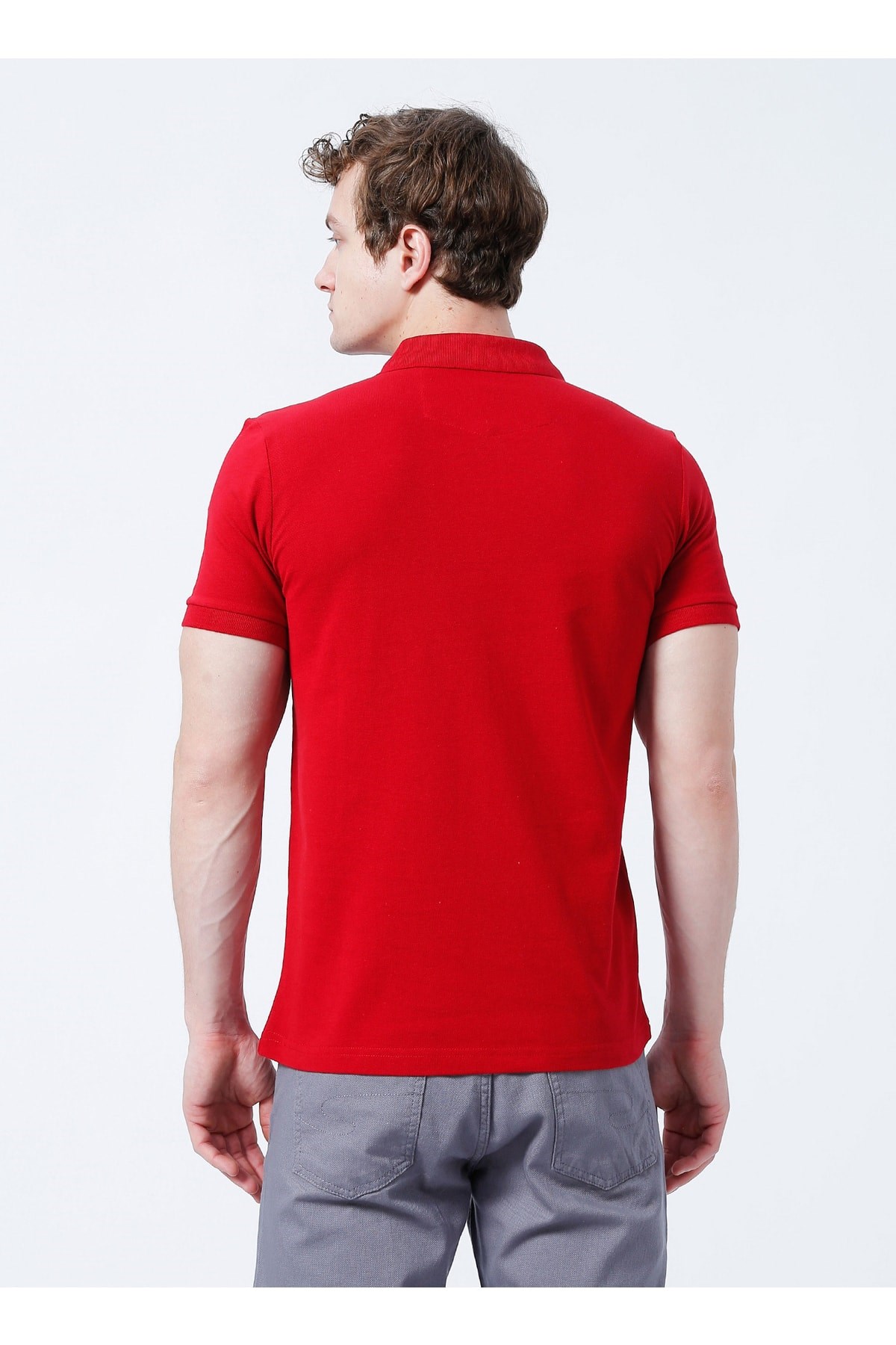 Lee Cooper Erkek T-Shirt 222 LCM 242057 K.Kırmızı