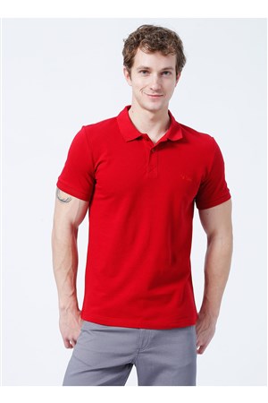 Lee Cooper Erkek T-Shirt 222 LCM 242057 K.Kırmızı