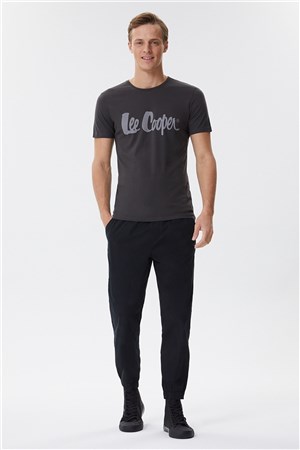 Lee Cooper Erkek T-Shirt 222 LCM 242065 Antrasit