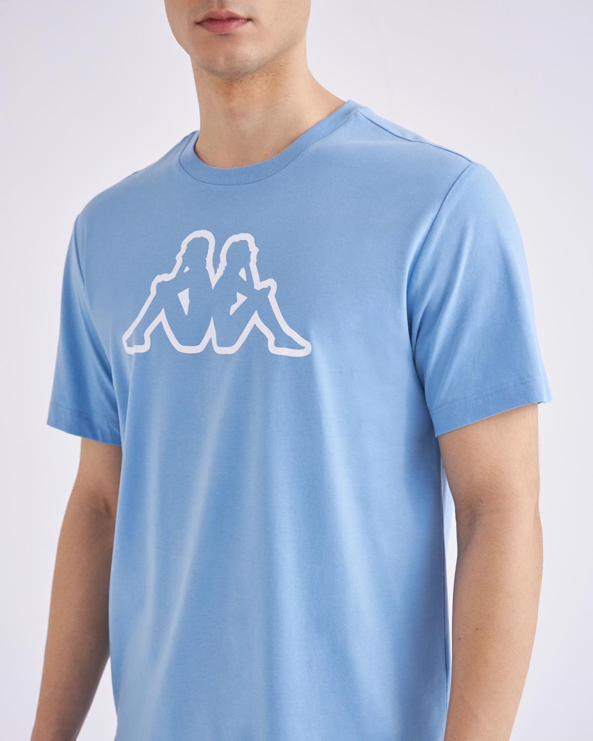 Kappa Erkek T-Shirt 331F1NW Blue Dusk