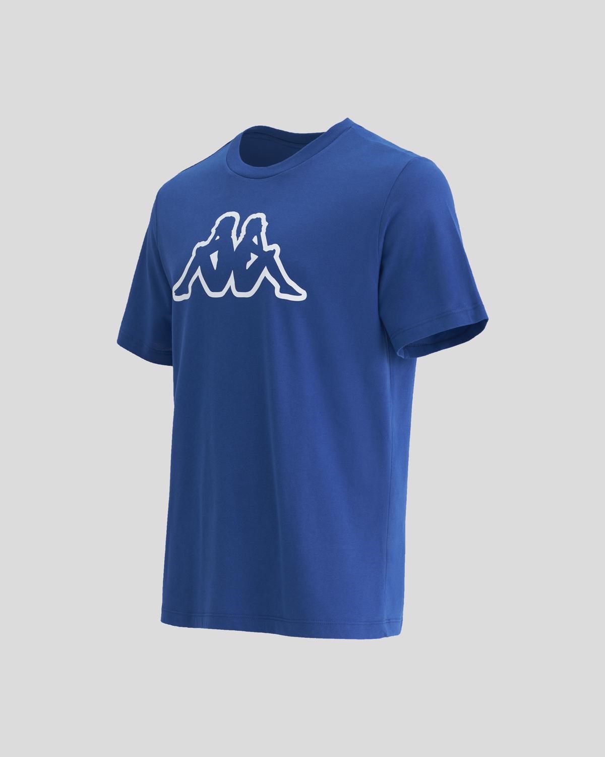 Kappa Erkek T-Shirt 331F1NW Blue Sapphıre