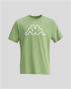 Kappa Erkek T-Shirt 331F1NW Green Folıage