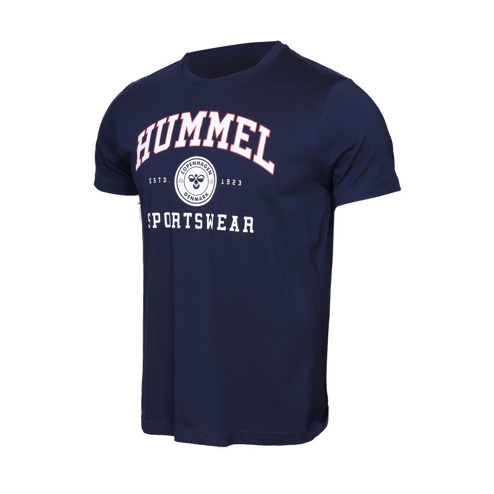 Hummel Erkek T-Shirt 910375-7480 Real Navy
