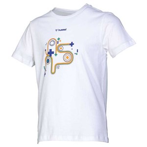 Hummel Erkek Çocuk T-Shirt 911133-9973 Brıght Whıte