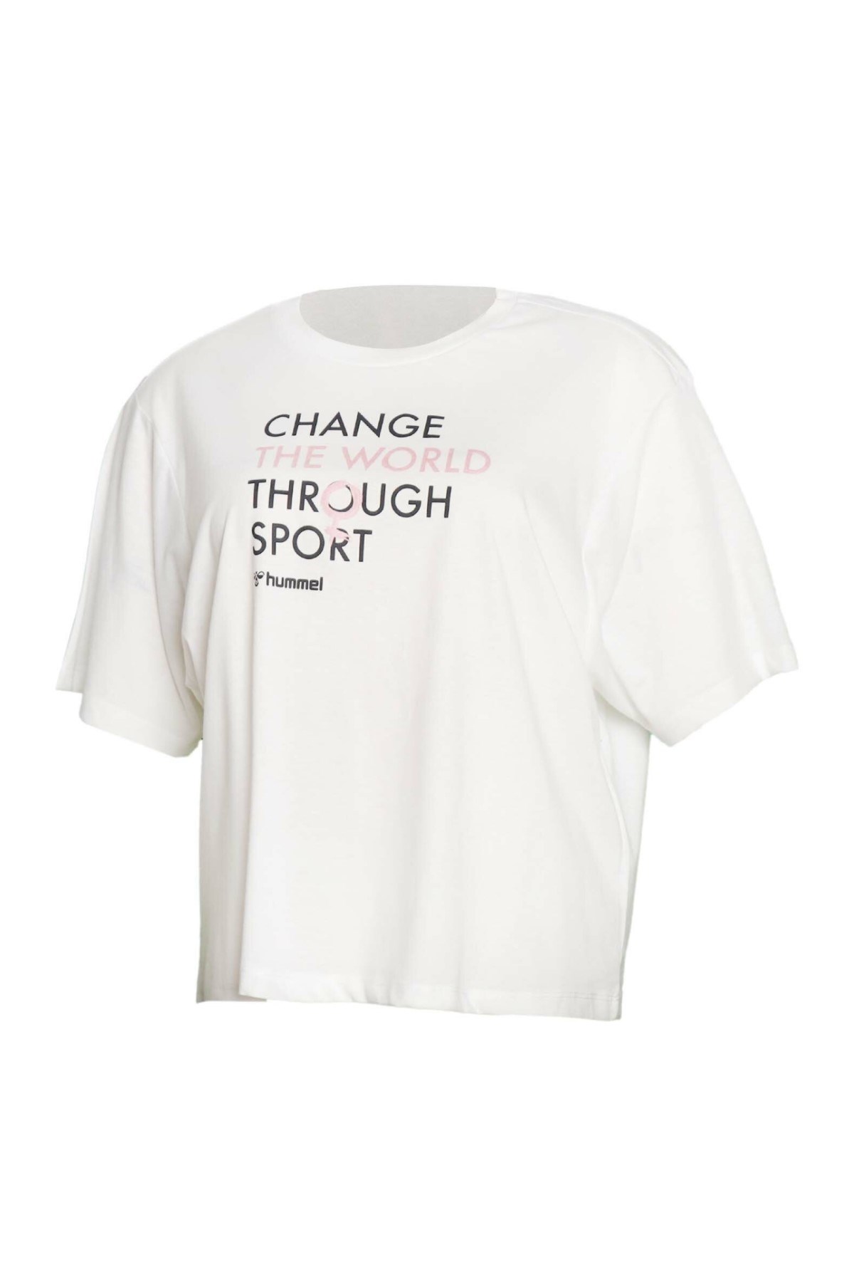 Hummel Kadın T-Shirt 911407-1321 Blanch To Blanch