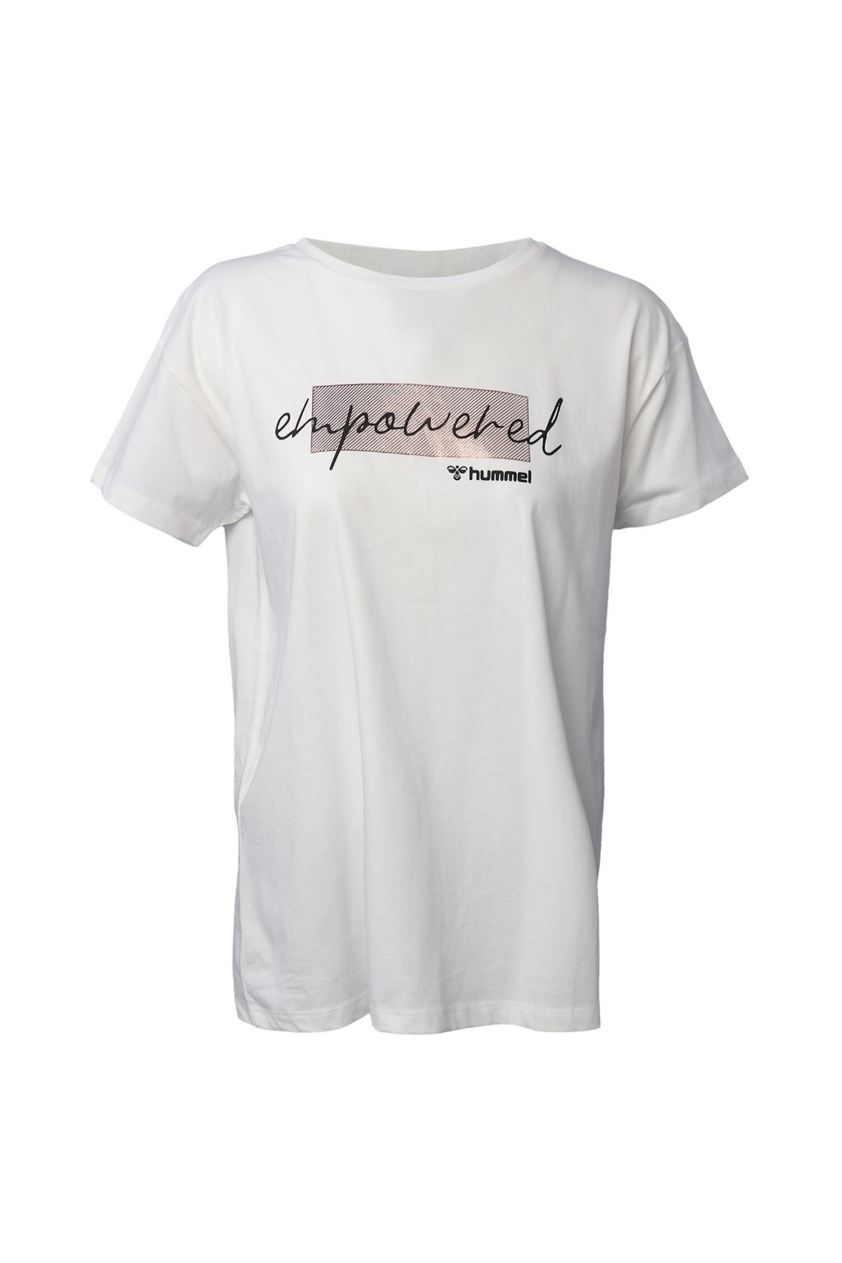 Hummel Kadın T-Shirt 911477-9003 Off Whıte