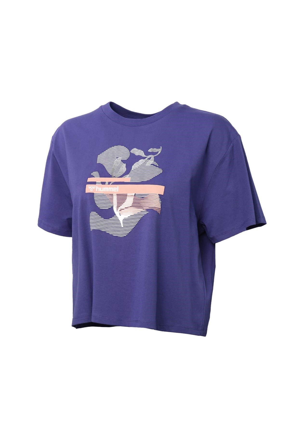 Hummel Kadın T-Shirt 911479-1047 Azurıte