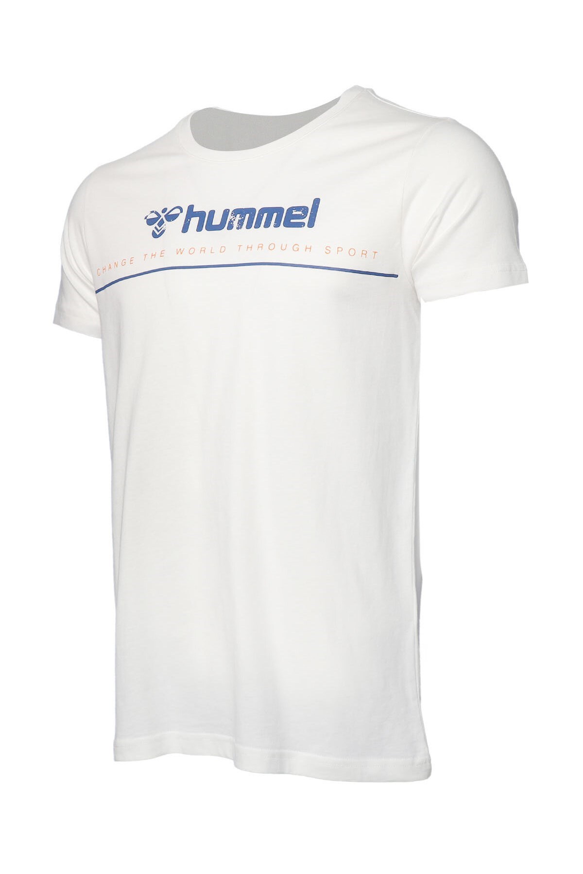 Hummel Erkek T-Shirt 911515-9003 Off Whıte