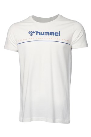 Hummel Erkek T-Shirt 911515-9003 Off Whıte