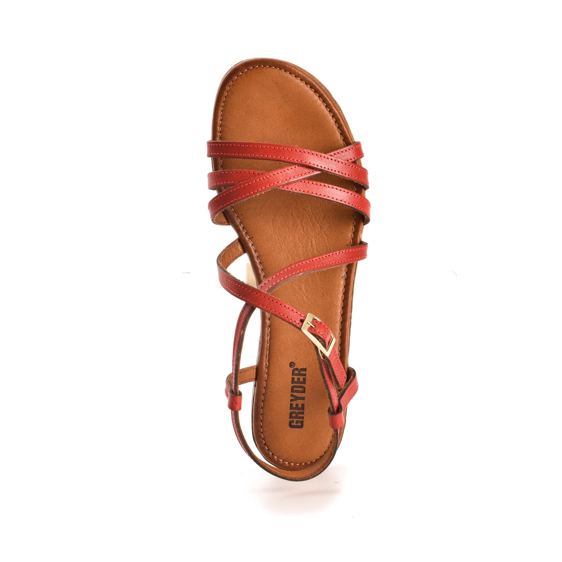 Greyder Kadın Sandalet 9Y2CS51305 Kırmızı