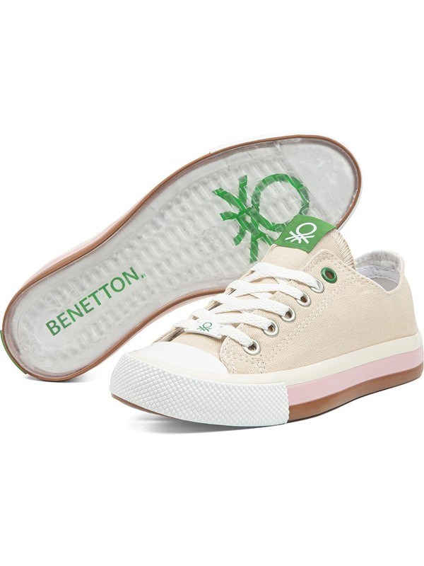 Benetton Kadın Ayakkabı BN-30176 Beıge