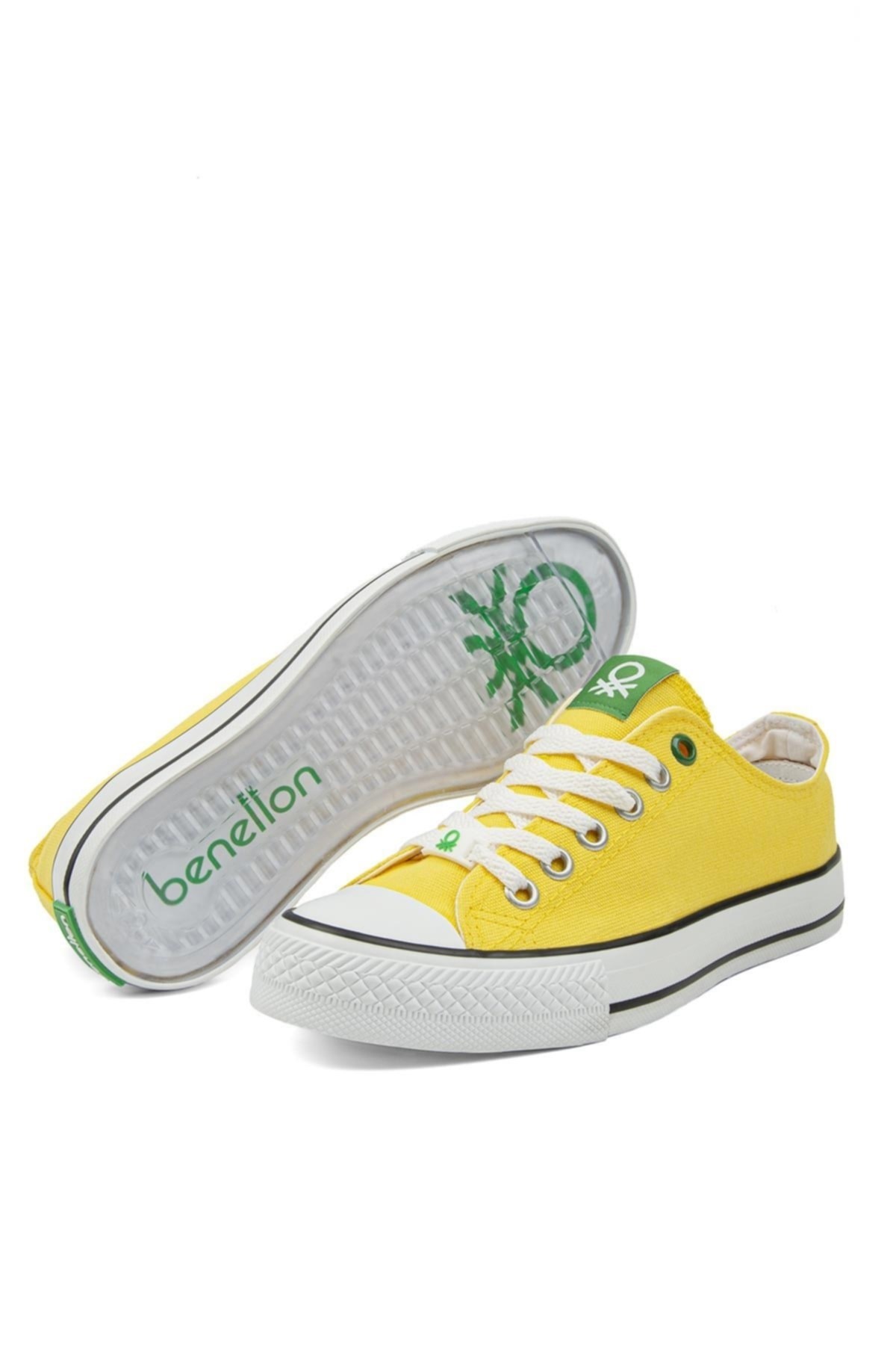 Benetton Kadın Ayakkabı BN-30196 33-Sari