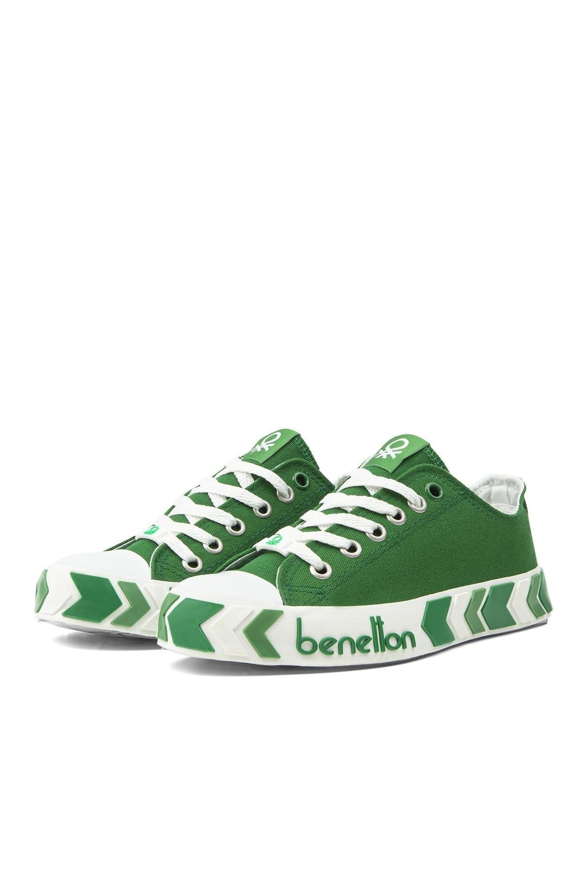 Benetton Kadın Ayakkabı BN-30620 91-Yesil