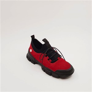 Mammamia Kadın Ayakkabı D20KA-3175 Kırmızı Süet