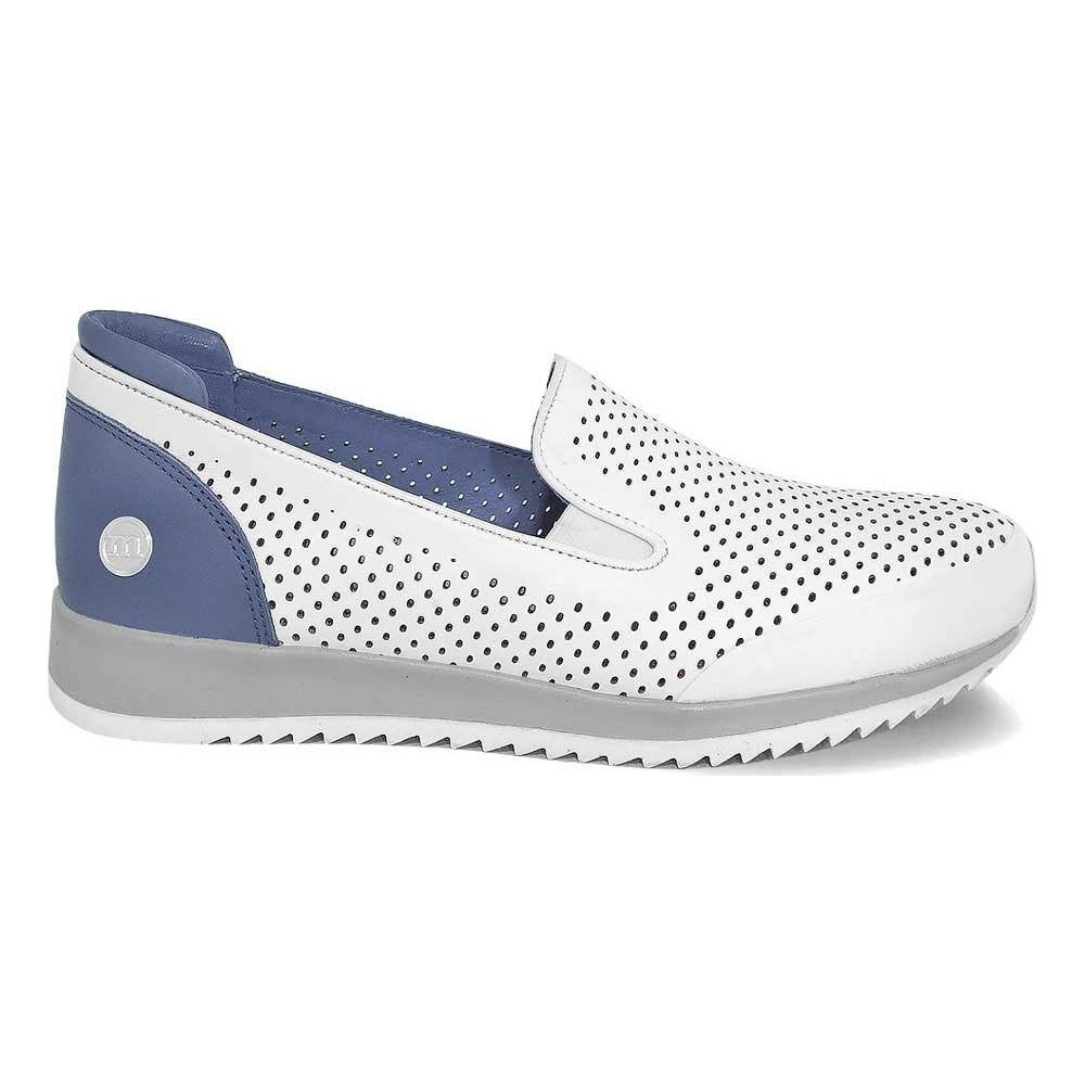 Mammamia Kadın Ayakkabı D20YA-375 Beyaz Fbr/K.Mavi Fbr