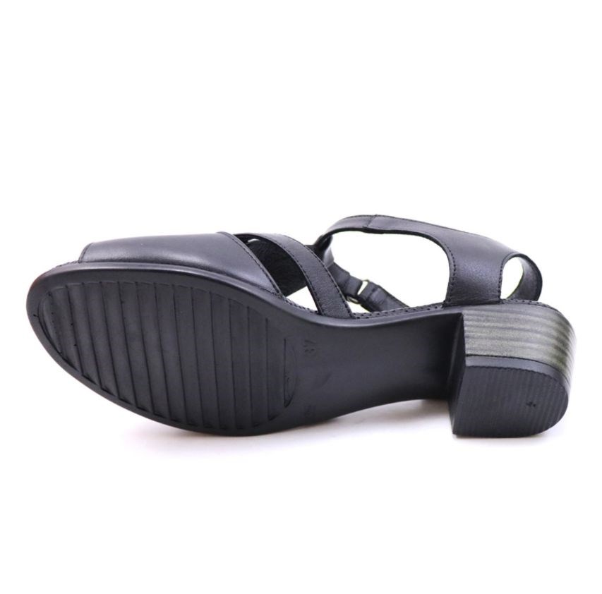 Mammamia Kadın Sandalet D21YS-1040 Siyah Faber