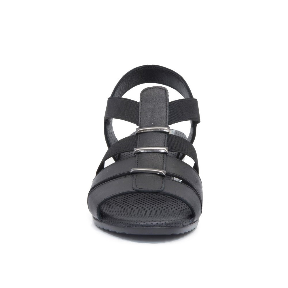 Mammamia Kadın Sandalet D21YS-1045 Siyah Faber