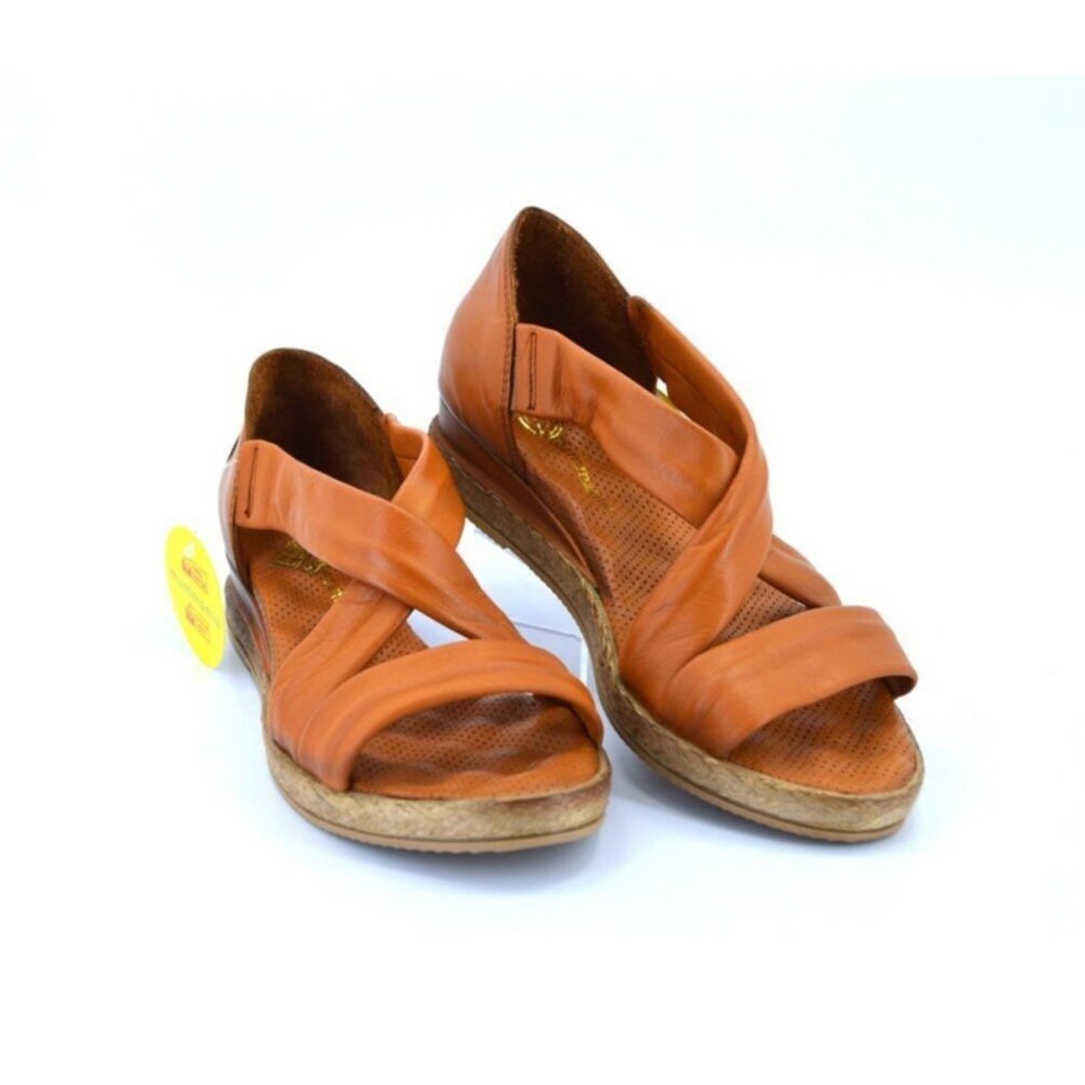 Mammamia Kadın Sandalet D21YS-1115 Taba Faber