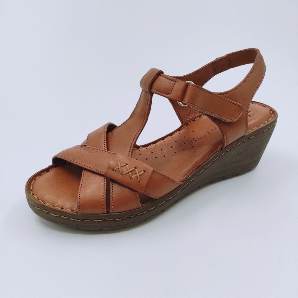 Mammamia Kadın Sandalet D21YS-1300 Taba Faber