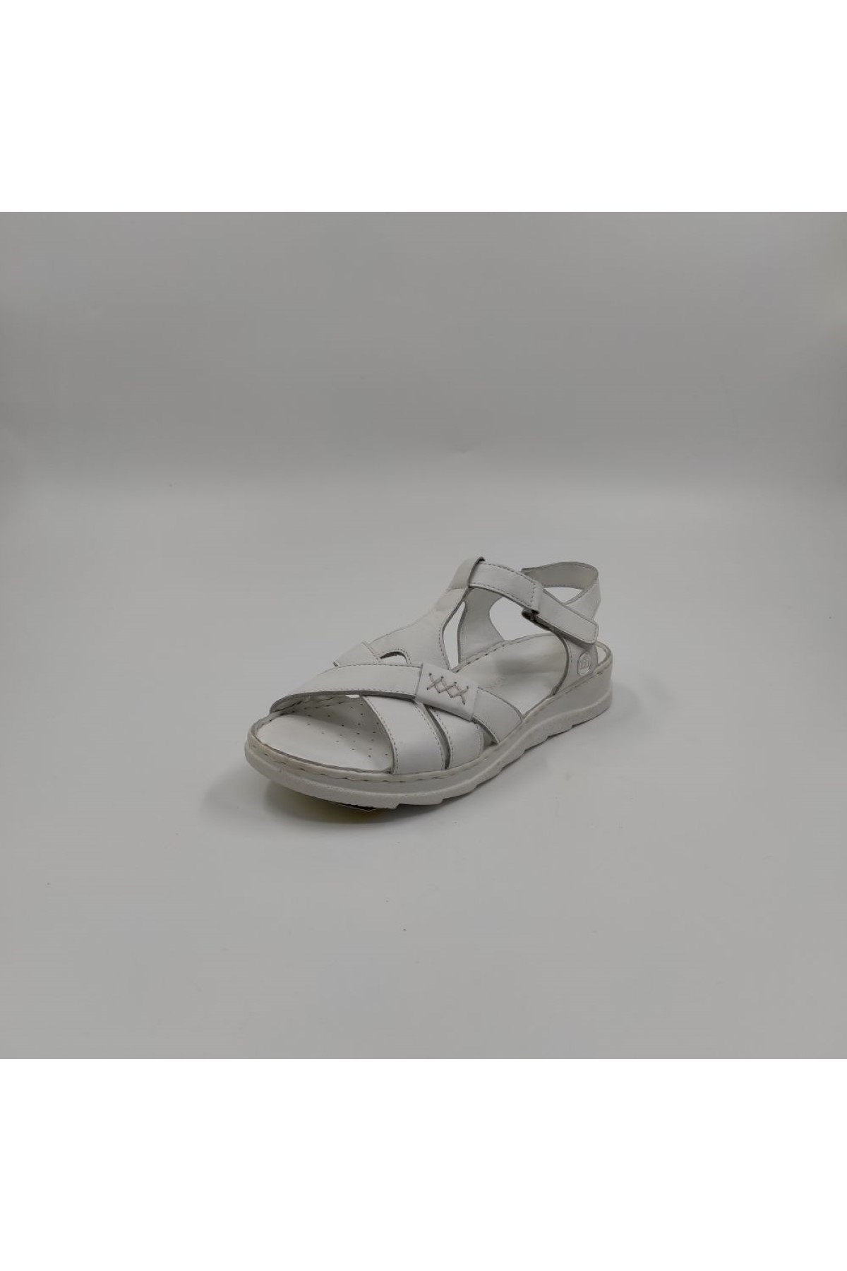 Mammamia Kadın Sandalet D22YS-1145 Beyaz Faber