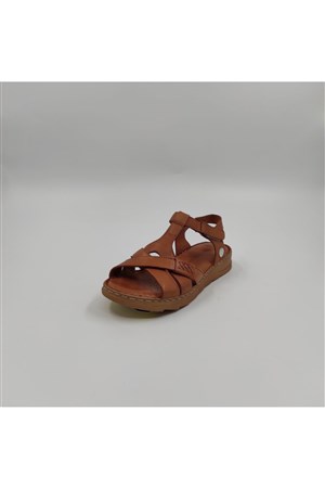 Mammamia Kadın Sandalet D22YS-1145 Taba Faber