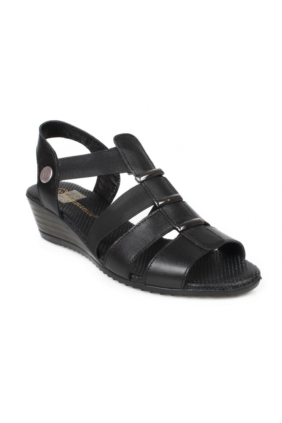 Mammamia Kadın Sandalet D22YS-1310 Siyah Faber