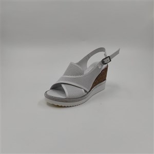 Mammamia Kadın Sandalet D22YS-1360 Beyaz Faber