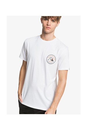 Quiksilver Erkek T-Shirt EQYZT05749 Whıte