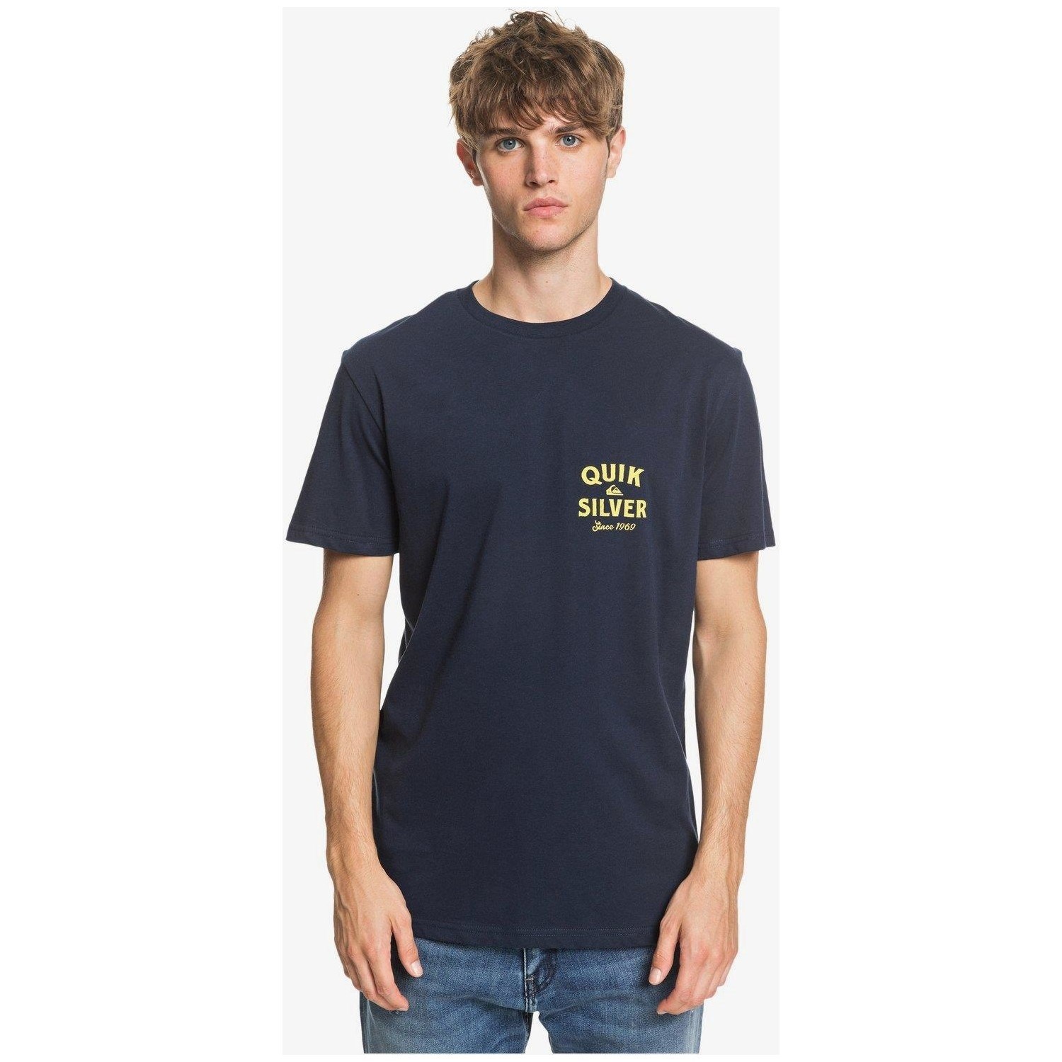 Quiksilver Erkek T-Shirt EQYZT05752 Navy Blazer