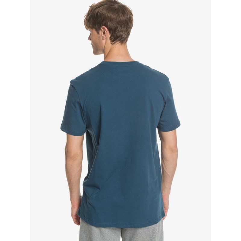 Quiksilver Erkek T-Shirt EQYZT05753 Majolıca Blue
