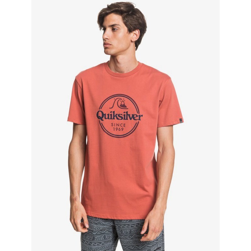 Quiksilver Erkek T-Shirt EQYZT05753 Redwood