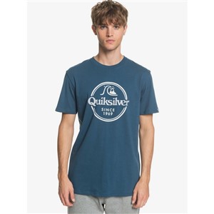 Quiksilver Erkek T-Shirt EQYZT05753 Majolıca Blue