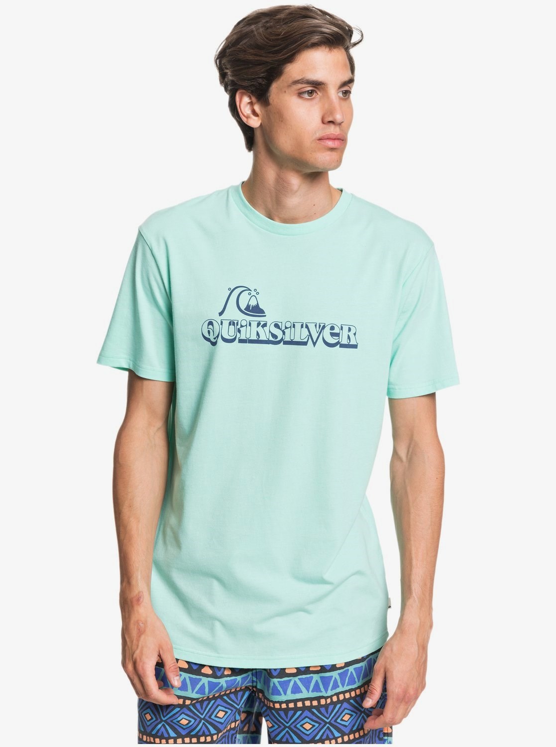 Quiksilver Erkek T-Shirt EQYZT05818 Beach Glass