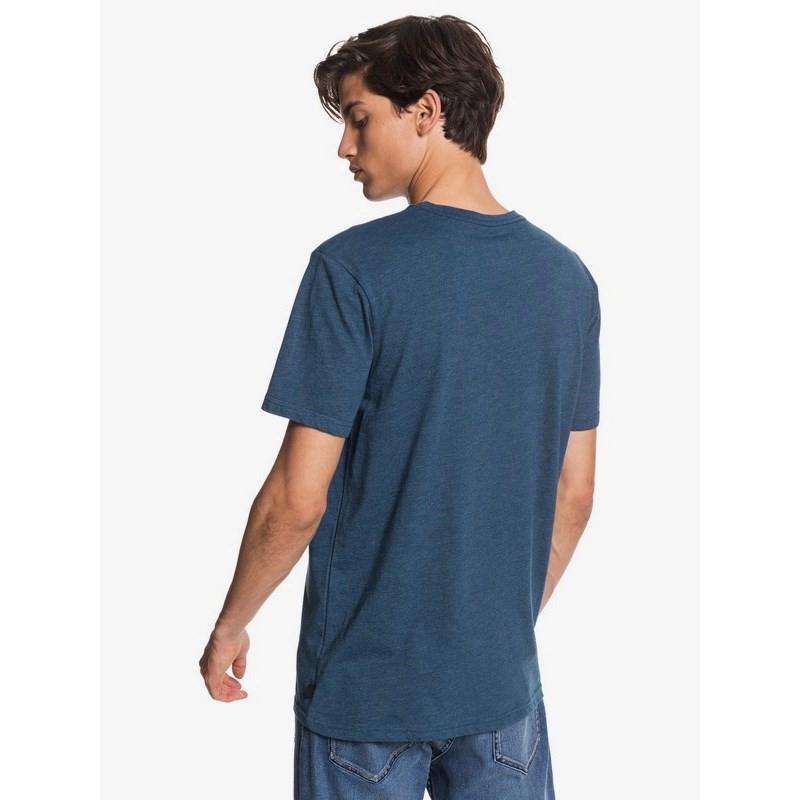 Quiksilver Erkek T-Shirt EQYZT05818 Majolıca Blue