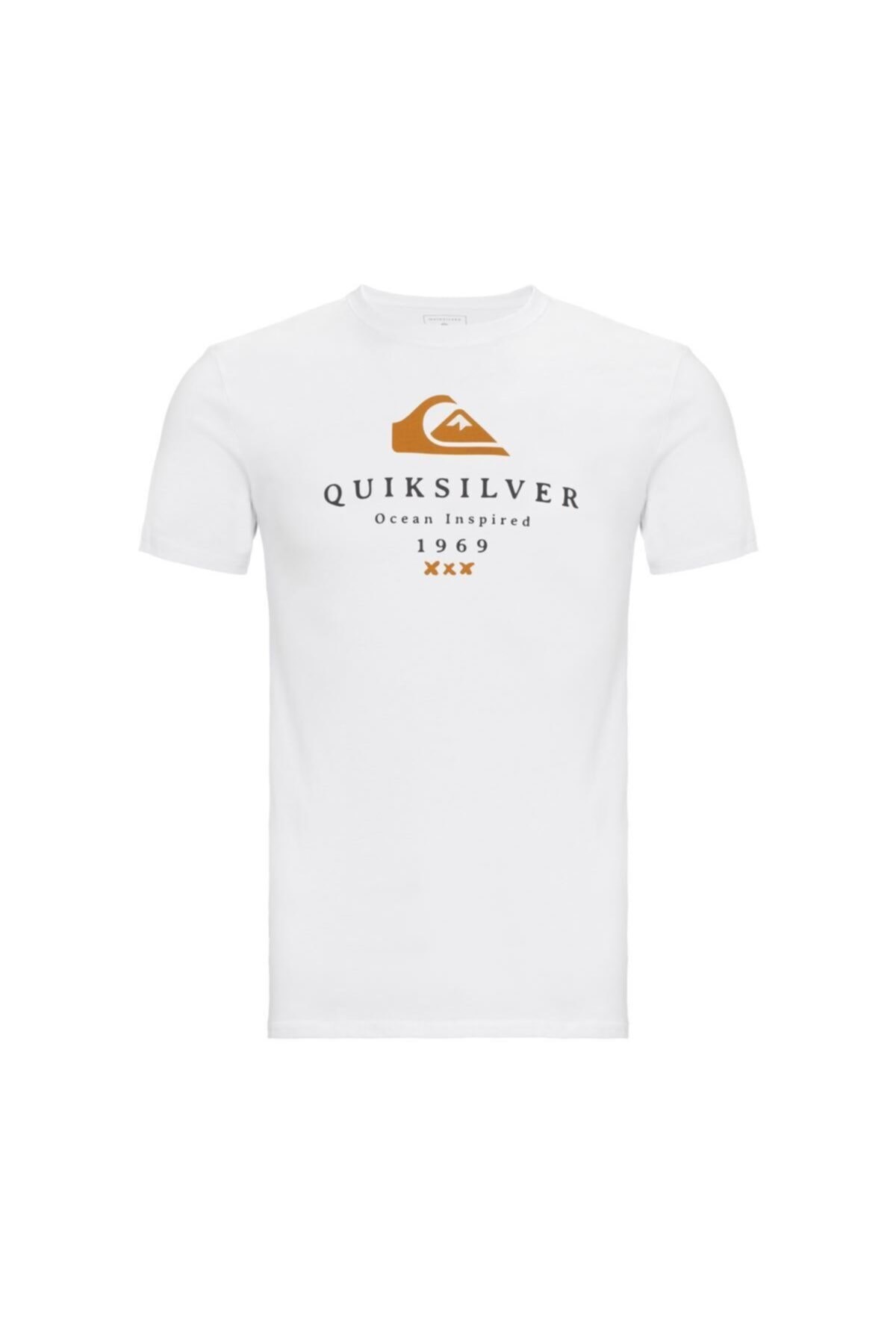 Quiksilver Erkek T-Shirt EQYZT05841 Snow Whıte