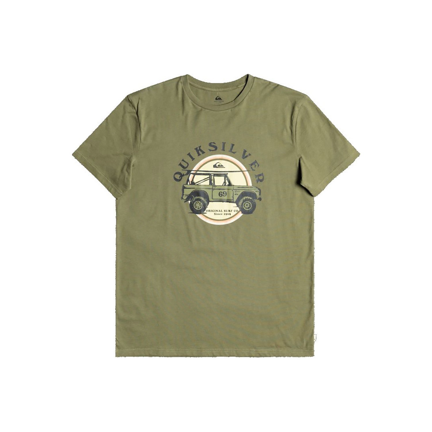 Quiksilver Erkek T-Shirt EQYZT06707 Four Leaf Clover