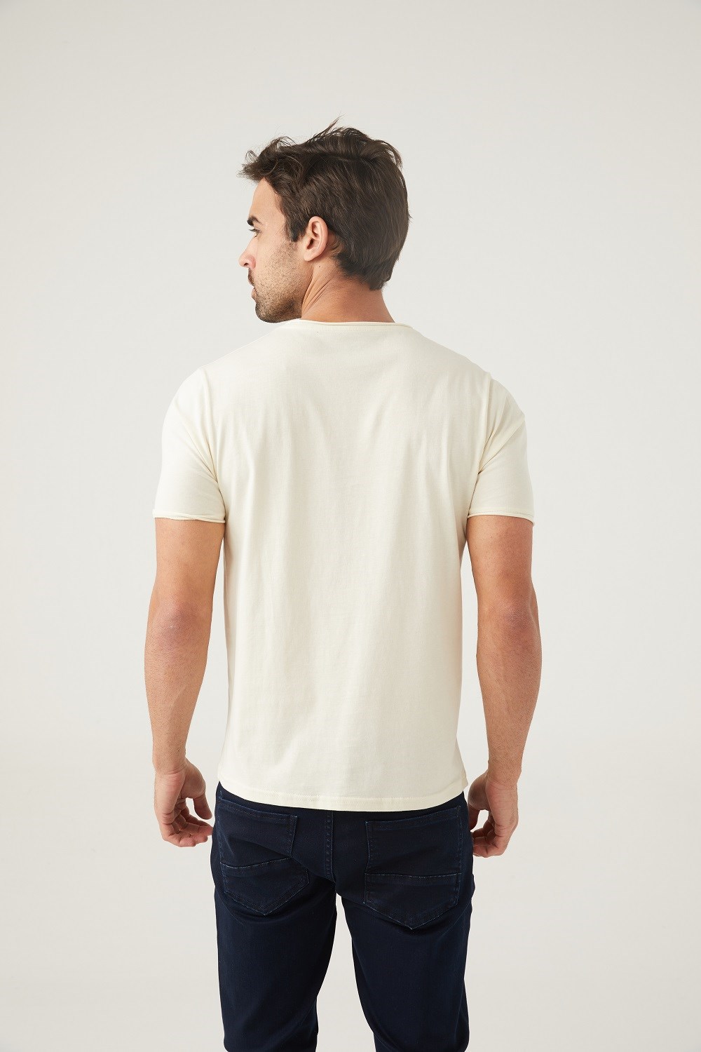 Five Pocket Erkek T-Shirt FPY20TSHE004 Beyaz