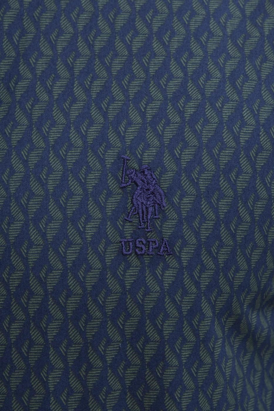 US Polo Assn Erkek Gömlek G081GL004-851870 Vr054Yeşil