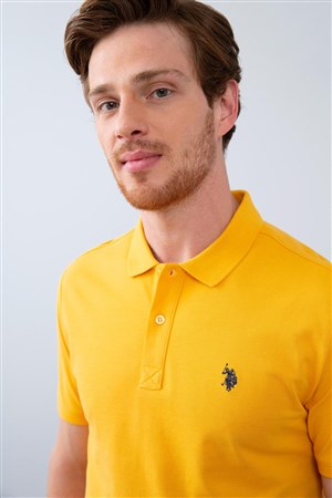 US Polo Assn Erkek T-Shirt G081GL011-739379 Koyusarı