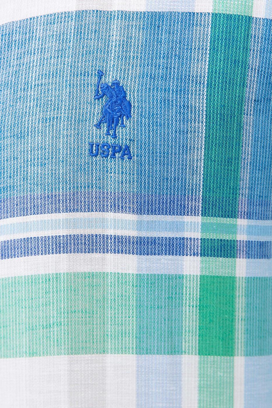 US Polo Assn Erkek Gömlek G081SZ004-745101 Mavi