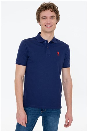 US Polo Assn Erkek T-Shirt G081SZ011-1350507 Lacivert