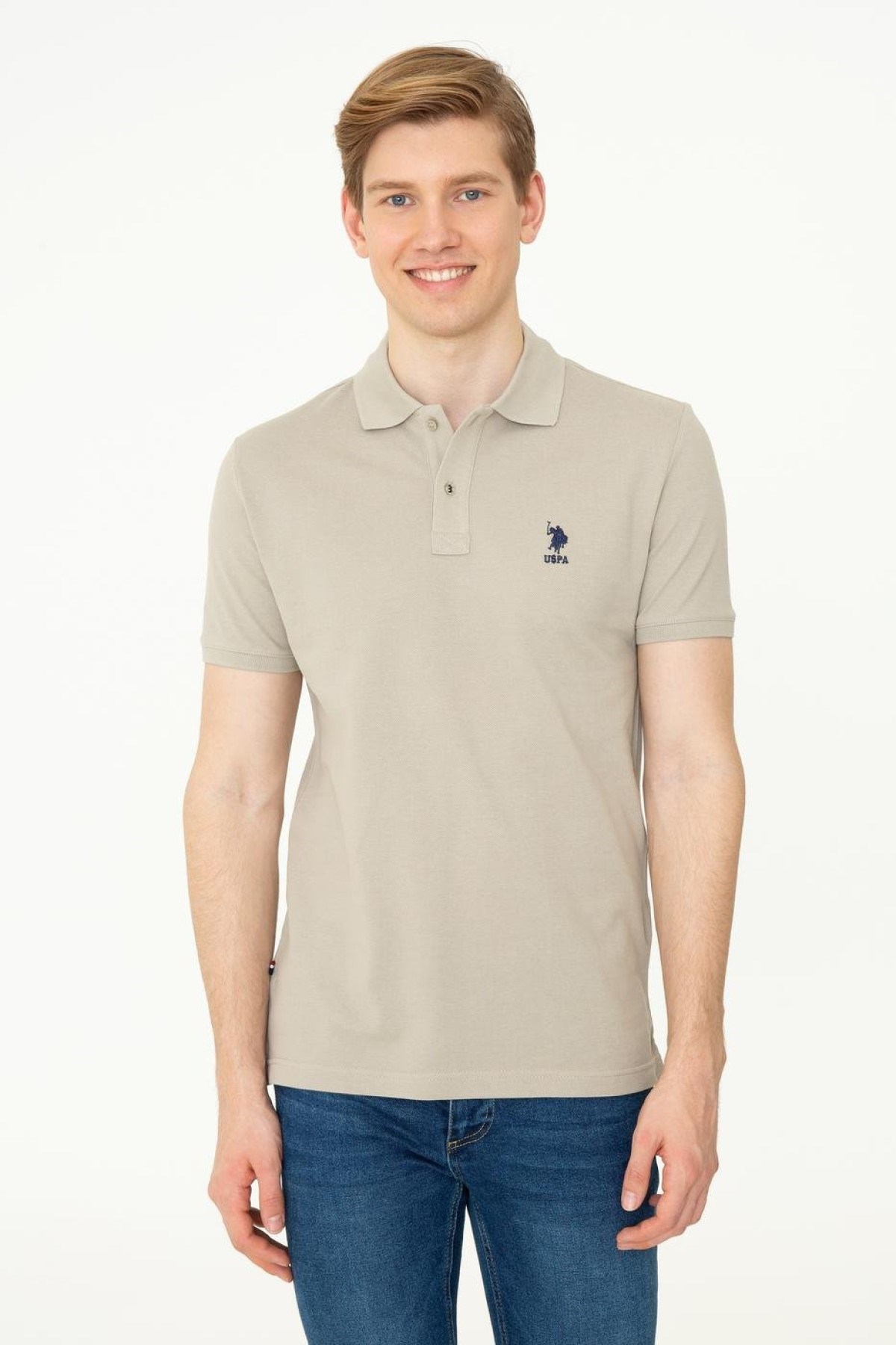 US Polo Assn Erkek T-Shirt G081SZ011-1350555 Yesıl