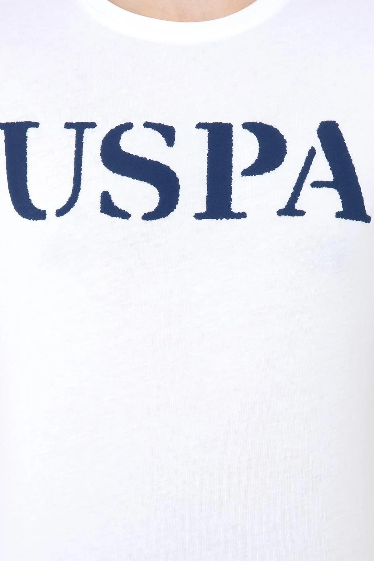 US Polo Assn Erkek T-Shirt G081SZ011-1350567 Beyaz