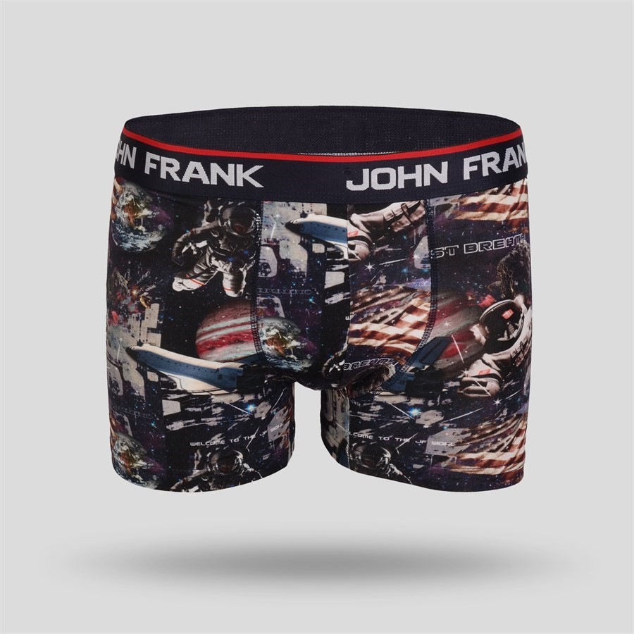 John Frank Erkek Boxer JFB76 Multıcolor