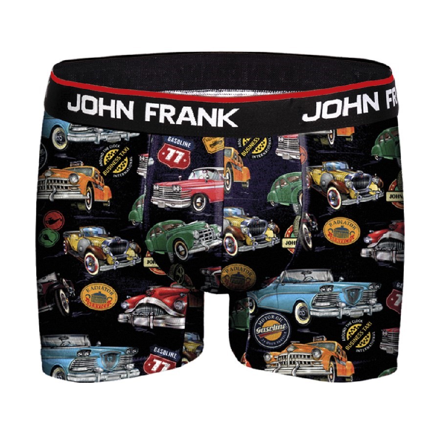 John Frank Erkek Boxer JFBD211-RETROCAR Multıcolor