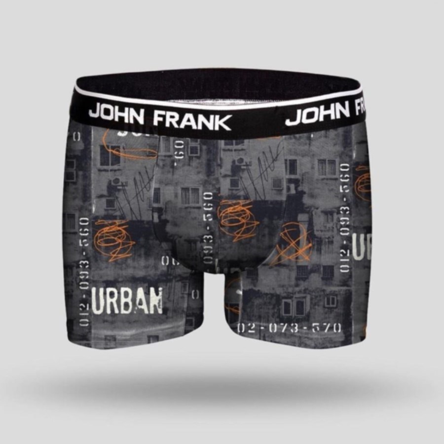 John Frank Erkek Boxer JFBD238-URBAN Multıcolor