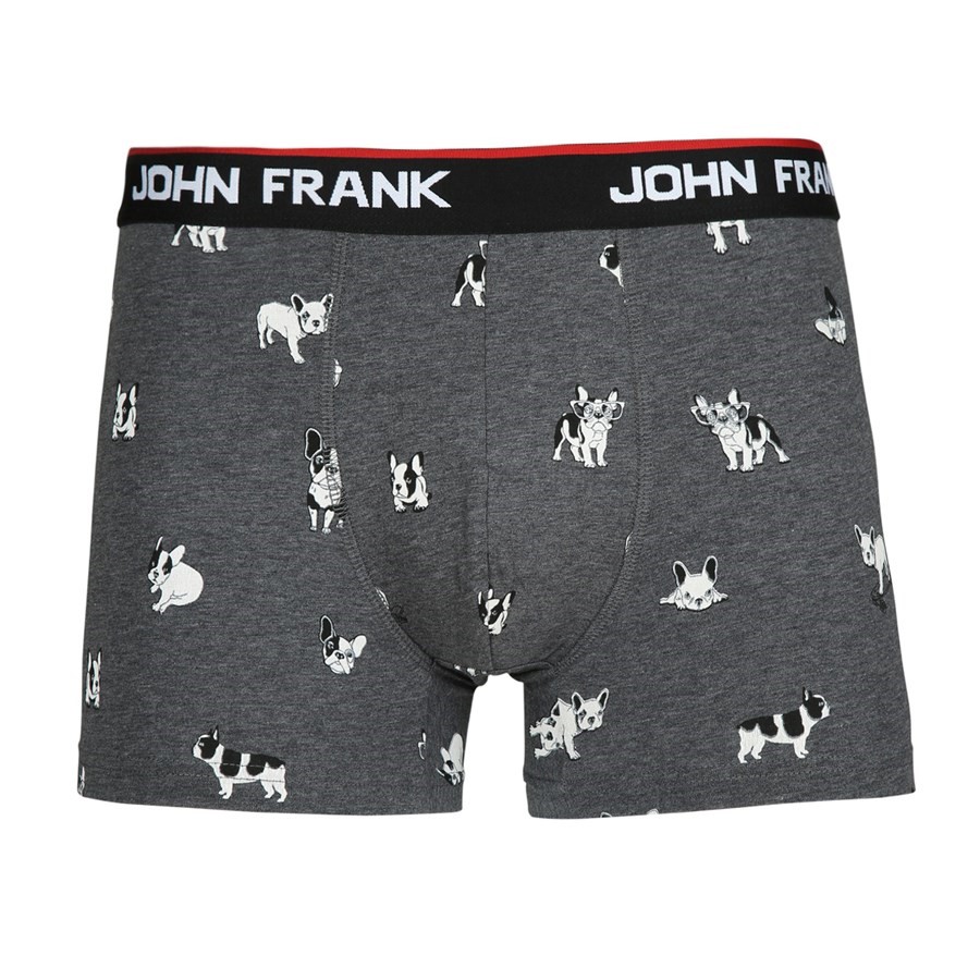 John Frank Erkek Boxer JFBD305-F.BULLDOG GREY Multıcolor