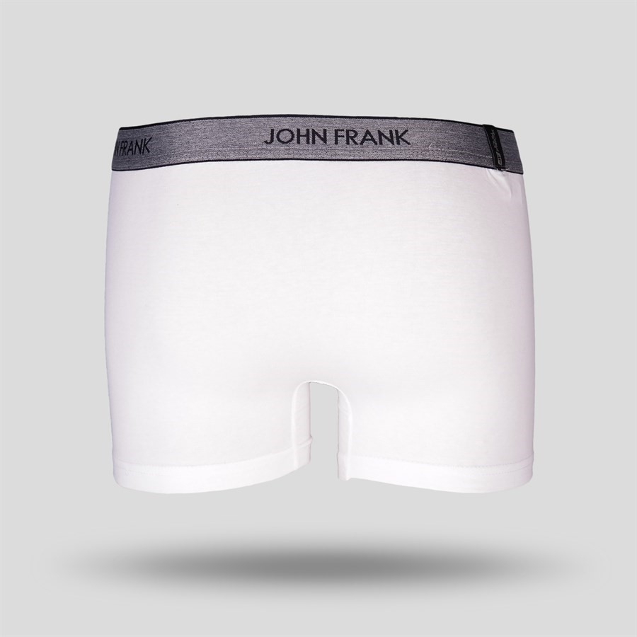 John Frank Erkek Boxer JFBES01 Beyaz
