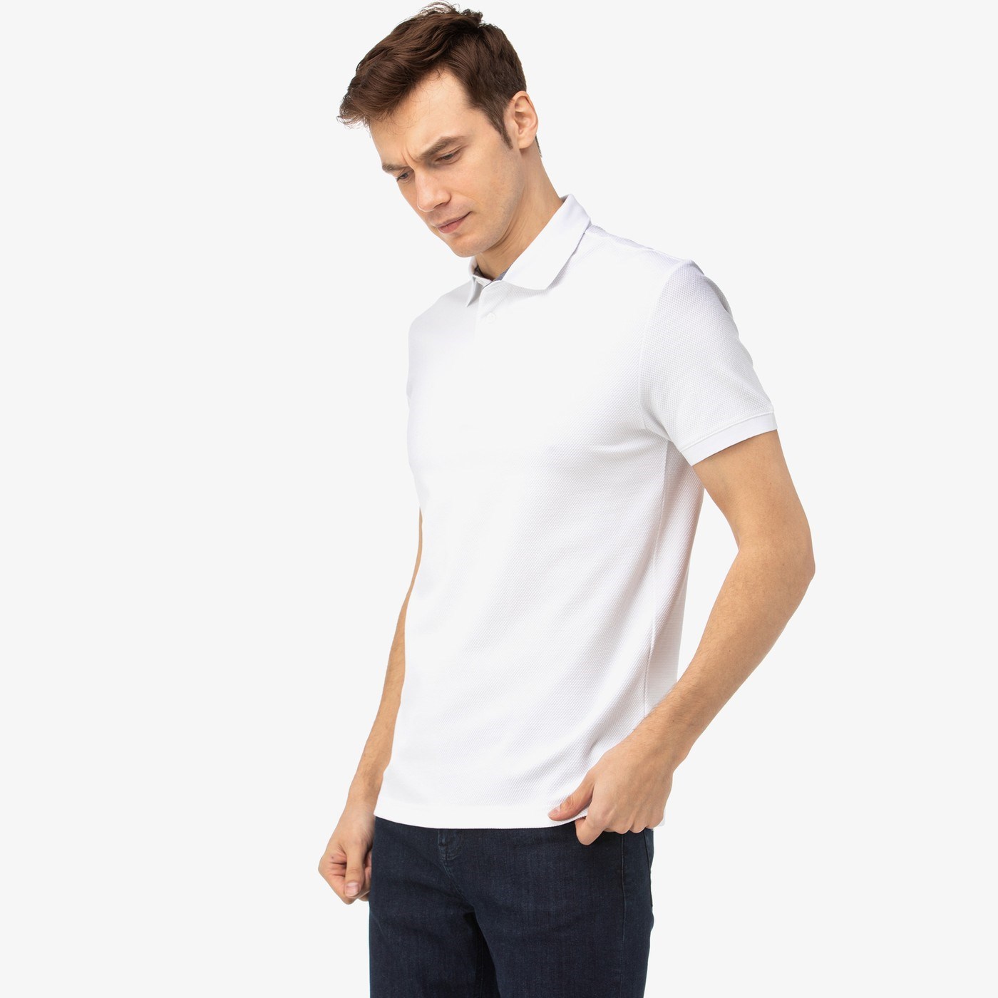 Nautica Erkek T-Shirt K15652T Beyaz