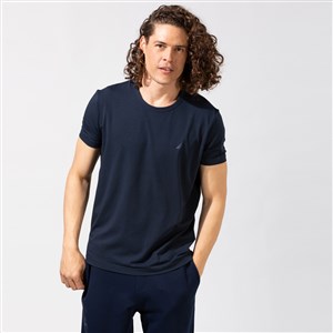 Nautica Erkek T-Shirt V15128T Lacıvert